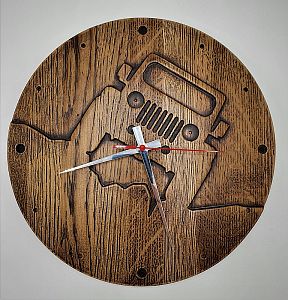 originální dřevěné hodiny
