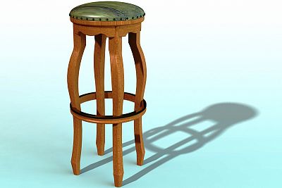 Barová židle – návrh