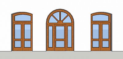 Entrance doors