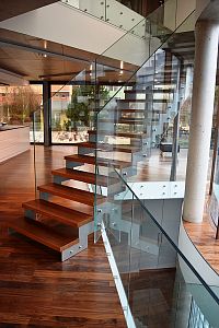 Stairs and railing