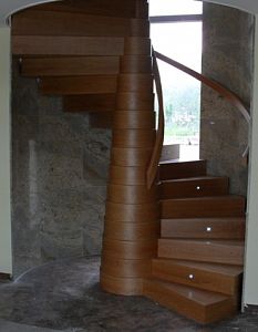 Stairs and railing