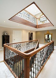 Stairs and railing