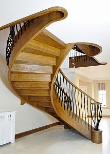 Stairs and railing