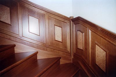 Wooden paneling