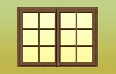 Wooden windows