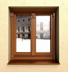 Wooden windows